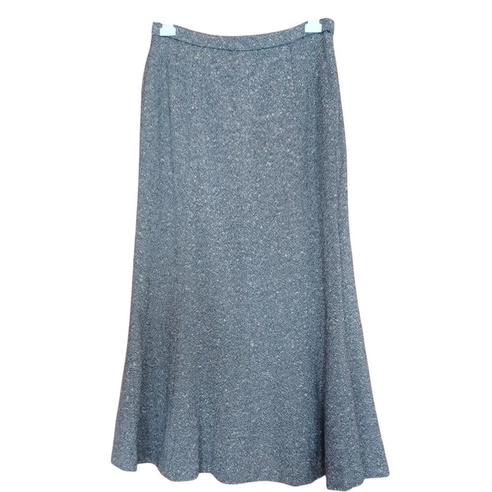 Young Dimensions by Saks Fifth Avenue Vintage 70s Wool Maxi Skirt Size 8